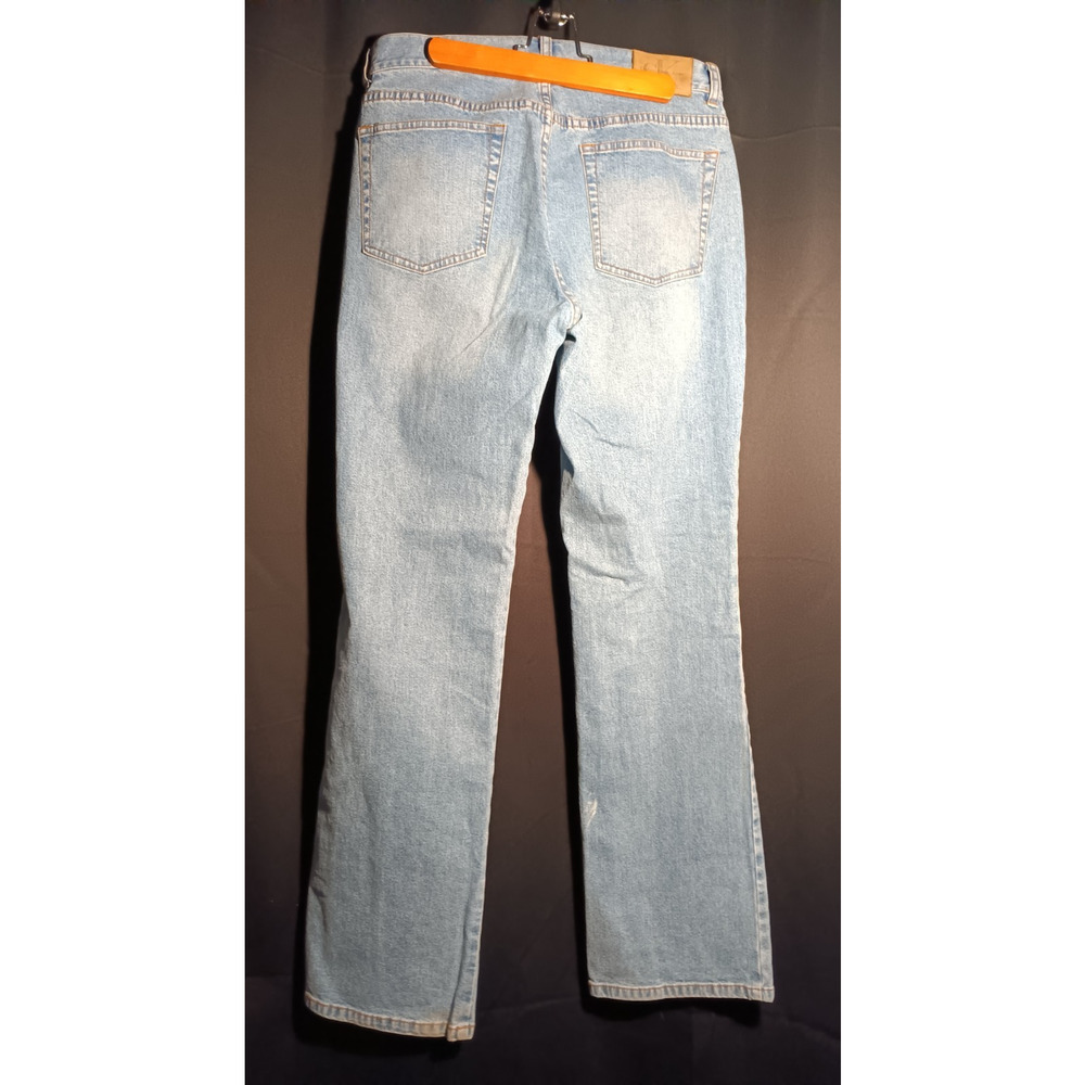 Vintage Calvin Klein Jeans Women 6 Hong Kong Bootcut Flare 90s Classic Denim - Picture 2 of 8